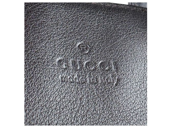 Borsa a mano in pelle marrone scuro Gucci - vista 12