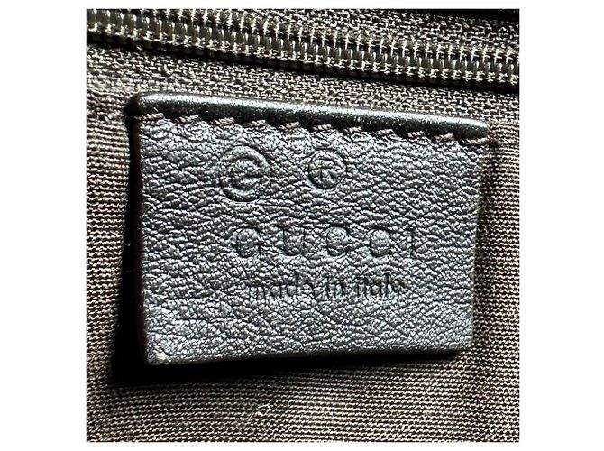 Borsa a mano in pelle marrone scuro Gucci - vista 14