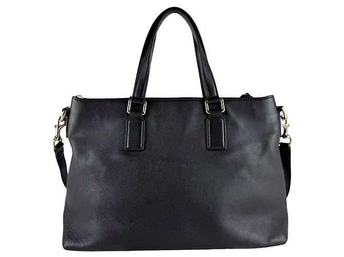 Borsa a mano in pelle marrone scuro Gucci - vista 3
