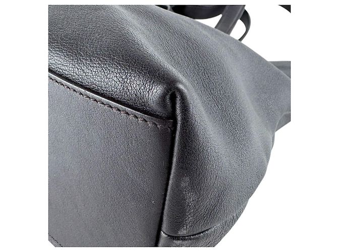 Borsa a mano in pelle marrone scuro Gucci - vista 7