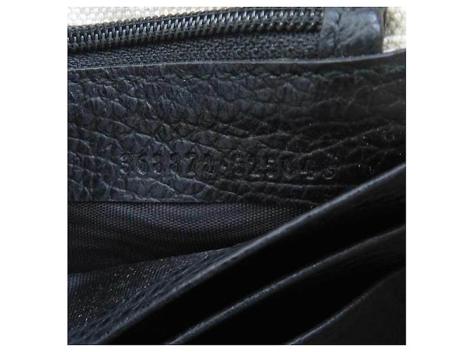 Gucci Clutch aus schwarzem Leder - Ansicht 13