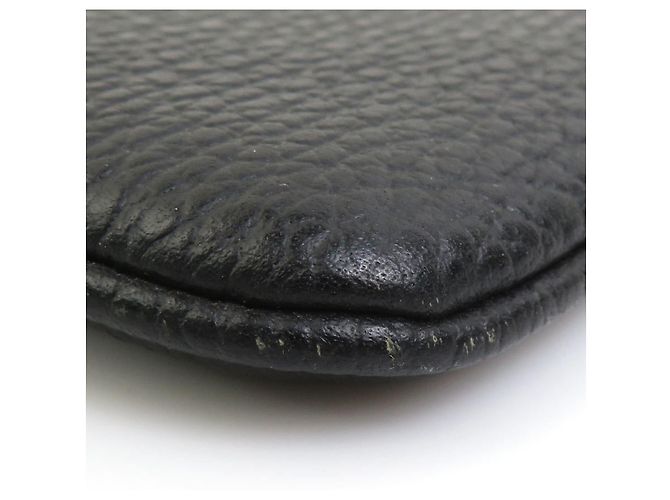 Gucci Clutch aus schwarzem Leder - Ansicht 7