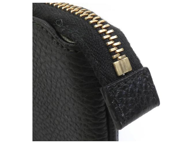 Gucci Clutch aus schwarzem Leder - Ansicht 8