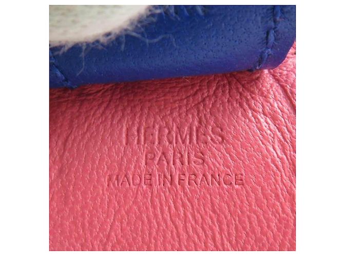 Hermès Charm per borsa Hermes Rodeo PM Rosa Blu - vista 8