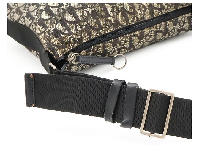 Borsa a Spalla Christian Dior Trotter Nero - vista 7