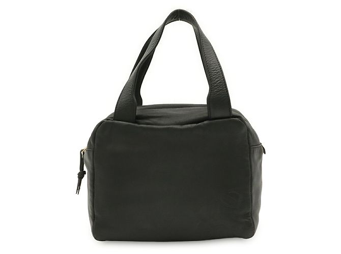 Borsa Tote Mini Loewe Anagram Nero - vista 2