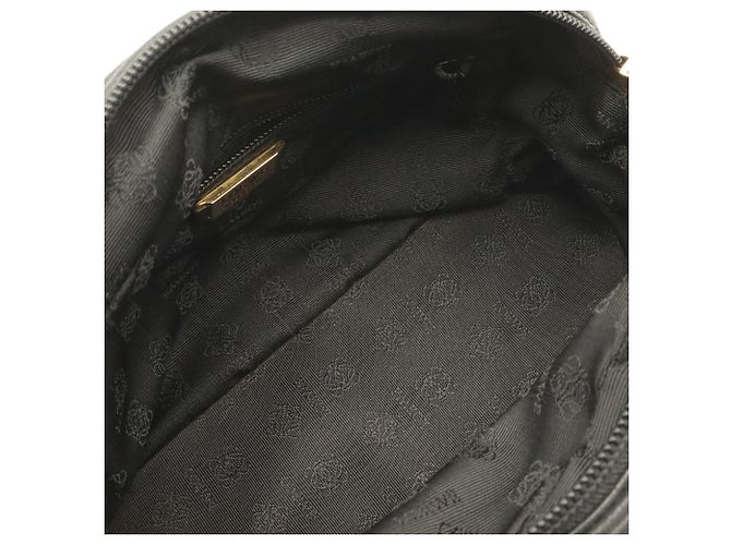 Borsa Tote Mini Loewe Anagram Nero - vista 8