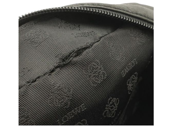 Borsa Tote Mini Loewe Anagram Nero - vista 9
