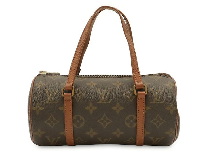 Borsa Louis Vuitton Monogram Papillon 22 Marrone Monogramma - vista 2