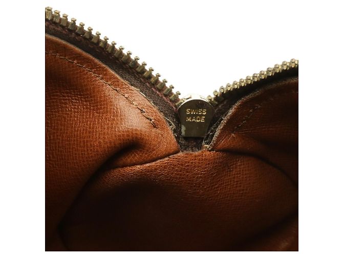 Borsa Louis Vuitton Monogram Papillon 22 Marrone Monogramma - vista 9