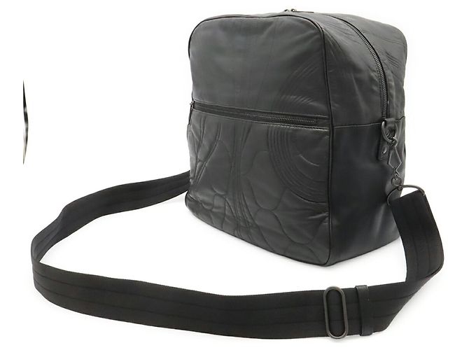 Bolsa de ombro acolchoada Bottega Veneta Cinza antracite - vista 3
