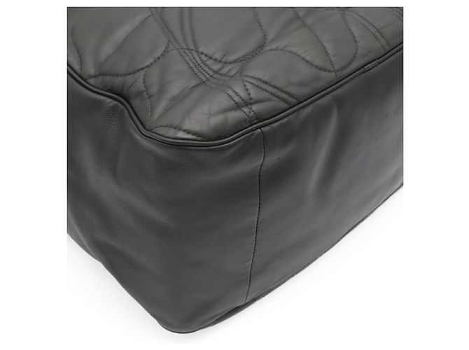Bolsa de ombro acolchoada Bottega Veneta Cinza antracite - vista 4