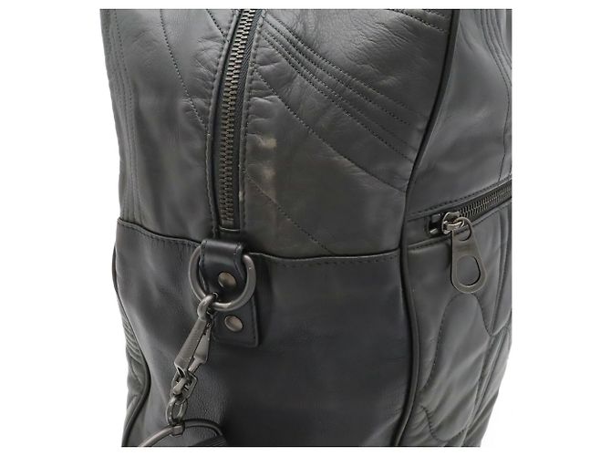 Bolsa de ombro acolchoada Bottega Veneta Cinza antracite - vista 9