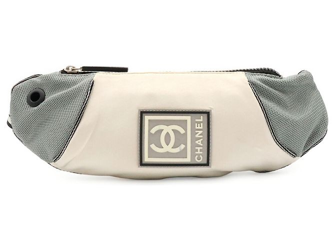 Borsa Chanel Sport Line Coco Mark Marrone Crudo - vista 2