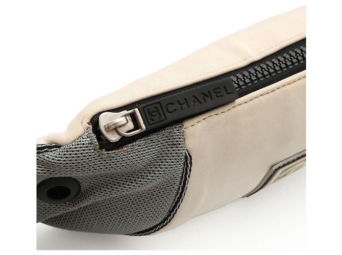 Borsa Chanel Sport Line Coco Mark Marrone Crudo - vista 6