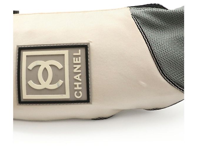 Borsa Chanel Sport Line Coco Mark Marrone Crudo - vista 7
