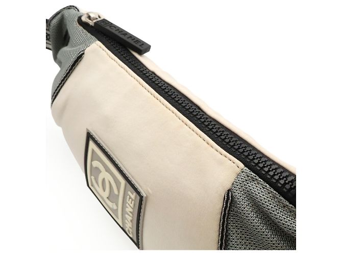 Borsa Chanel Sport Line Coco Mark Marrone Crudo - vista 9