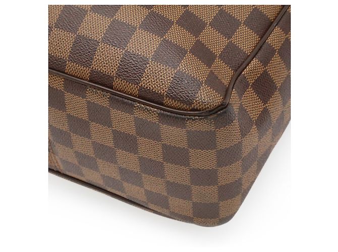 Bolso de hombro Louis Vuitton Damier Olaf MM Castaño - vista 4