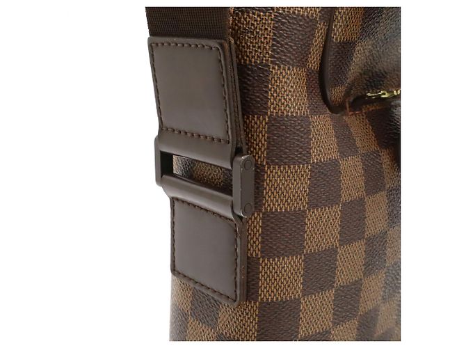 Bolso de hombro Louis Vuitton Damier Olaf MM Castaño - vista 5
