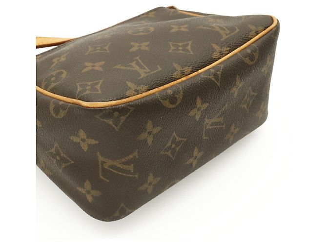 Borsa a Spalla Louis Vuitton Monogram Vivacite PM Marrone Monogramma - vista 4