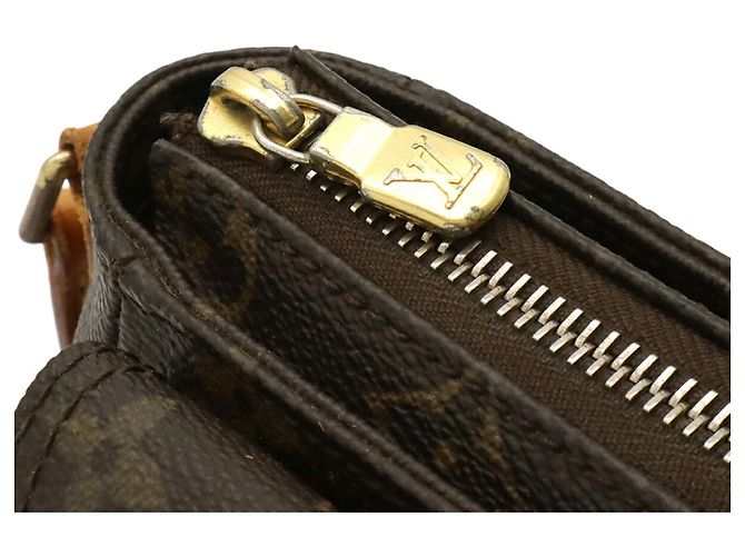 Borsa a Spalla Louis Vuitton Monogram Vivacite PM Marrone Monogramma - vista 7