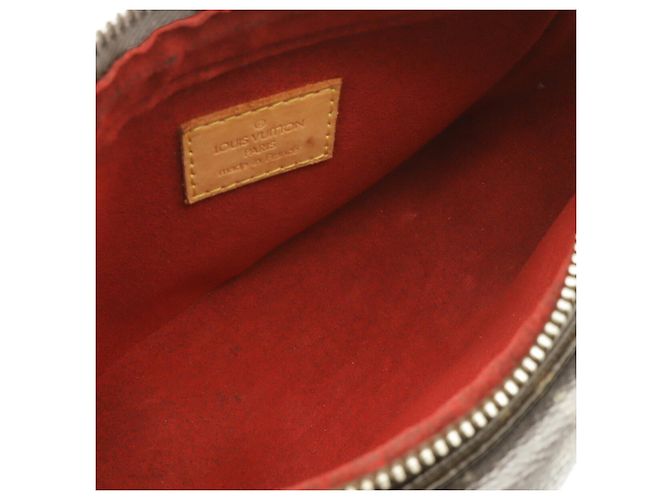 Borsa a Spalla Louis Vuitton Monogram Vivacite PM Marrone Monogramma - vista 8
