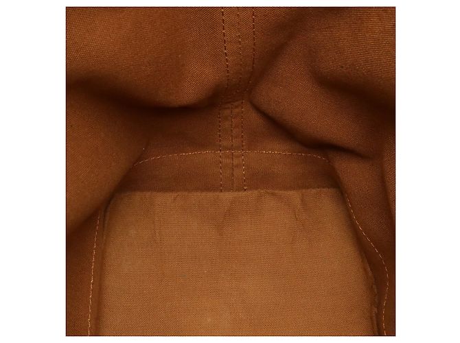 Borsa a Spalla Louis Vuitton Monogram Noe Marrone - vista 9