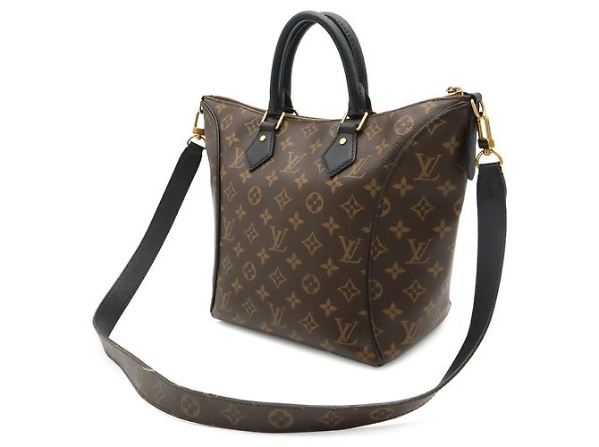 Borsa Louis Vuitton Monogram Tournelle PM Nero - vista 3