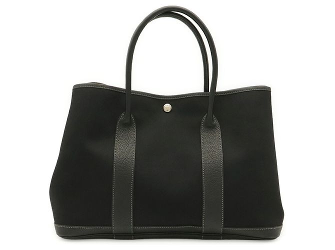 Hermès Borsa Tote HERMES Garden PM Nero - vista 2