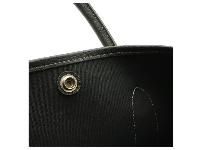 Hermès Borsa Tote HERMES Garden PM Nero - vista 7