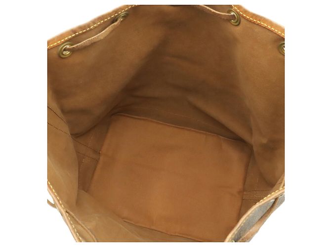Borsa a Spalla Louis Vuitton Monogram Noe Marrone - vista 8