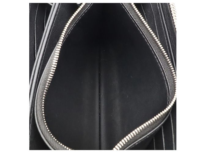 Louis Vuitton Monogram Mahina Zippy Long Wallet Schwarz - Ansicht 10
