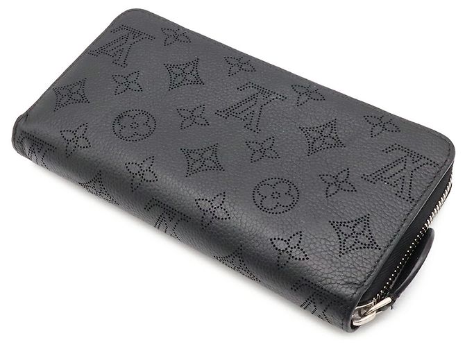 Louis Vuitton Monogram Mahina Zippy Long Wallet Schwarz - Ansicht 3
