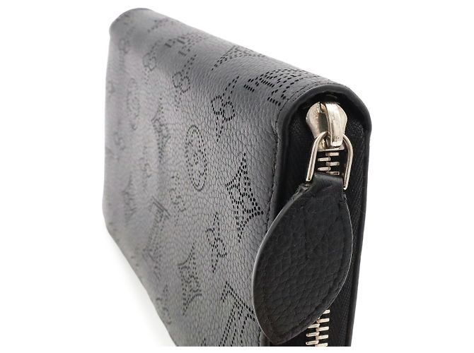 Louis Vuitton Monogram Mahina Zippy Long Wallet Schwarz - Ansicht 5