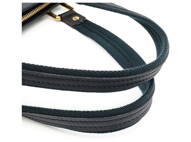 Louis Vuitton Monogram Mini Lucille PM Handbag Blue - view 5
