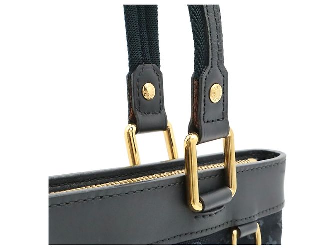 Louis Vuitton Monogram Mini Lucille PM Handbag Blue - view 9