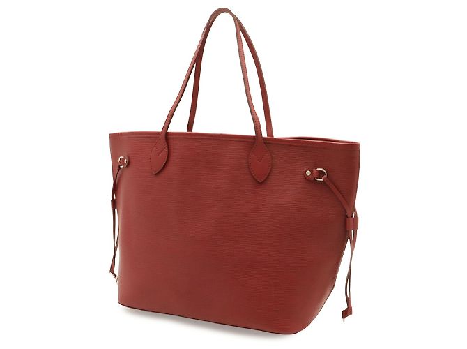 Borsa Tote Louis Vuitton Epi Neverfull MM Fuschia - vista 3