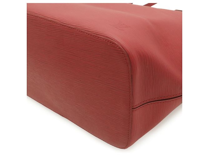 Borsa Tote Louis Vuitton Epi Neverfull MM Fuschia - vista 4