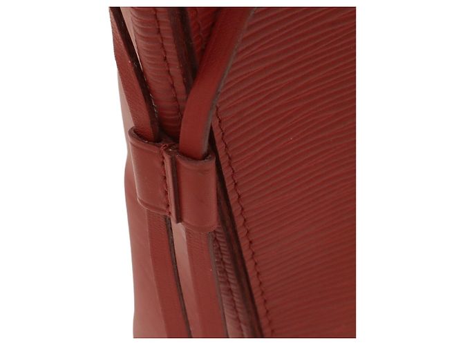 Borsa Tote Louis Vuitton Epi Neverfull MM Fuschia - vista 7