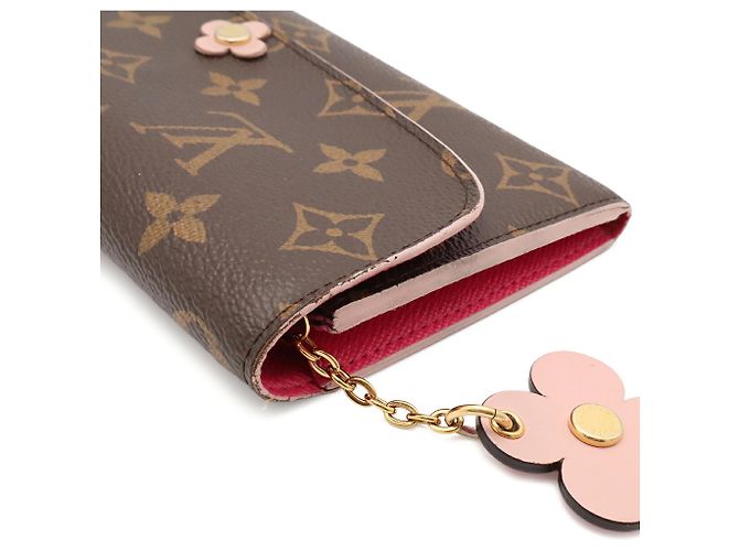 Louis Vuitton Monogram Portefeuille Emilie Bi-fold Wallet Pink - Ansicht 4