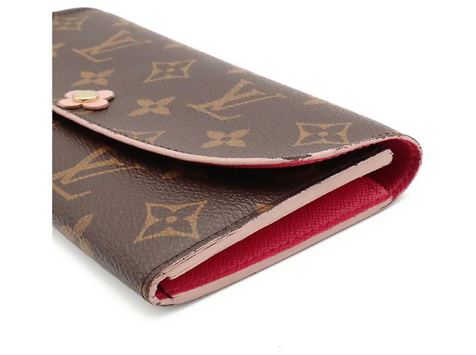 Louis Vuitton Monogram Portefeuille Emilie Bi-fold Wallet Pink - Ansicht 5