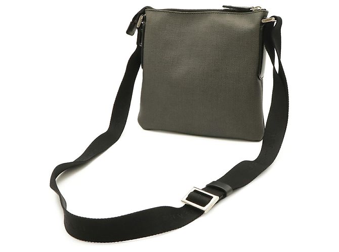 Bulgari Borsa a Spalla Bvlgari Weekend Nero Grigio antracite - vista 3