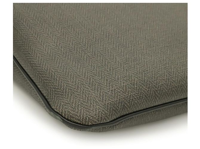 Bulgari Borsa a Spalla Bvlgari Weekend Nero Grigio antracite - vista 4