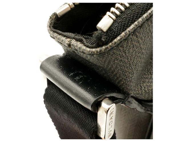 Bulgari Borsa a Spalla Bvlgari Weekend Nero Grigio antracite - vista 5