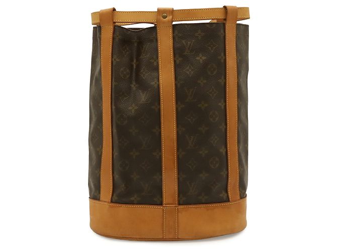 Borsa a Spalla Louis Vuitton Monogram Randonee PM Marrone - vista 2