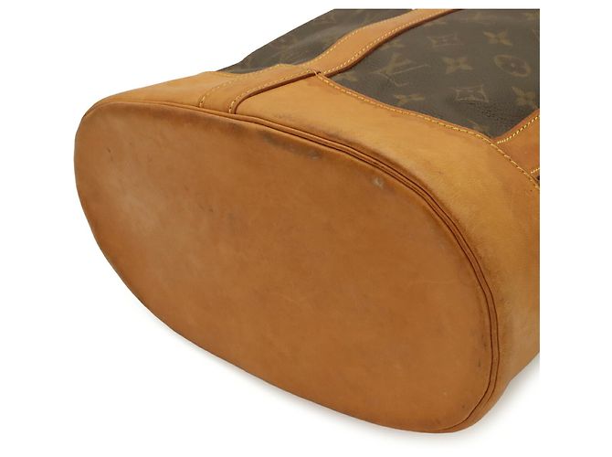Borsa a Spalla Louis Vuitton Monogram Randonee PM Marrone - vista 4