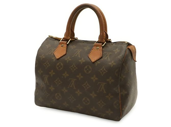 Louis Vuitton Monogram Speedy 25 Handtasche Braun - Ansicht 3