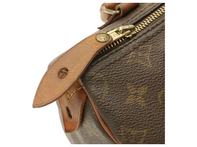 Louis Vuitton Monogram Speedy 25 Handtasche Braun - Ansicht 7