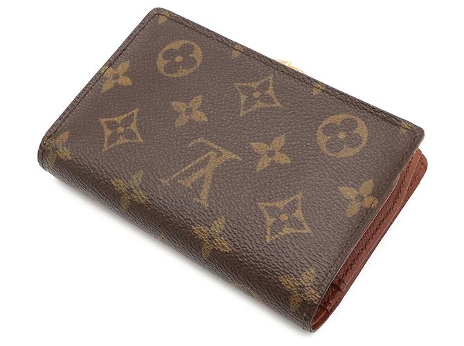 Louis Vuitton Monogram Bi-Fold Wallet Braun - Ansicht 3