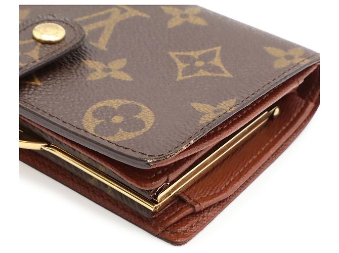 Louis Vuitton Monogram Bi-Fold Wallet Braun - Ansicht 4